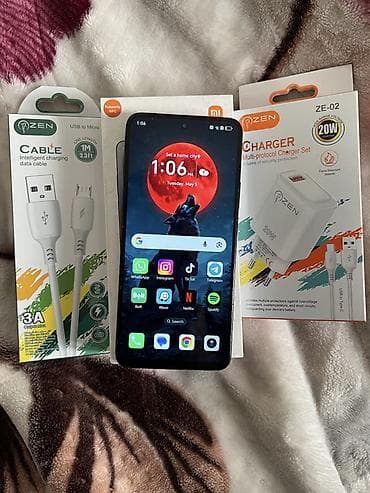 Honor X7c, 128 GB, rəng - Qara, Barmaq izi, Face ID