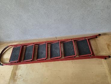 desti: Qatlana bilən 5 pilləli nərdivan - Material: möhkəm metal — 5