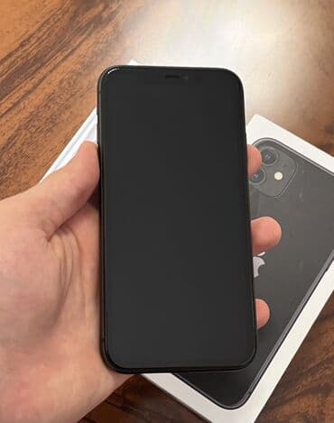 Daraq panellər: IPhone 11, 64 GB, Qara, Face ID — 3