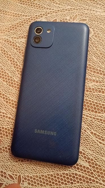 samsung bluetooth: Samsung Galaxy A03, 64 ГБ, цвет - Голубой — 3