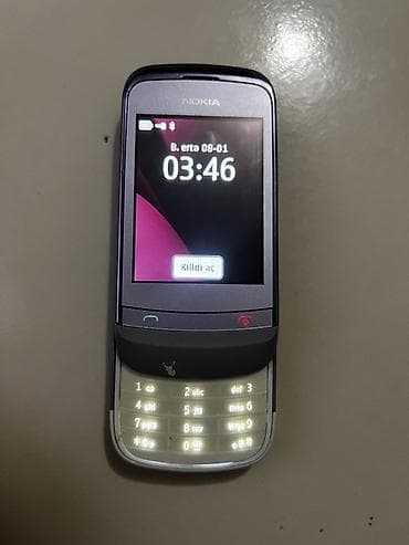 Nokia C2, 16 GB, rəng - Bənövşəyi, Düyməli