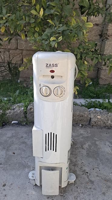 Пылесосы: ZASS Germany yağlı radiator/elektrik qızdırıcısı - Güc rejimləri: ön — 3