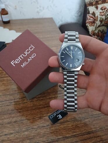 gence saat: Yeni, Qol saatı, rəng - Gümüşü — 1