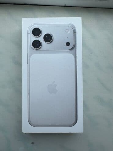 IPhone 17 Pro Max, 256 GB, Gümüşü, Face ID