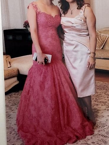 gupur donlar: Zərif gecə/libas – balıq kəsimli, çəhrayı rəngdə. - Model: balıq — 2