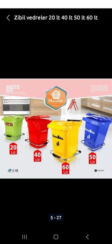 Tullantı qabları: Tullanti̇ qablari̇ topdan sati̇ş köçürmeyle sati̇ş var zi̇bi̇l — 3