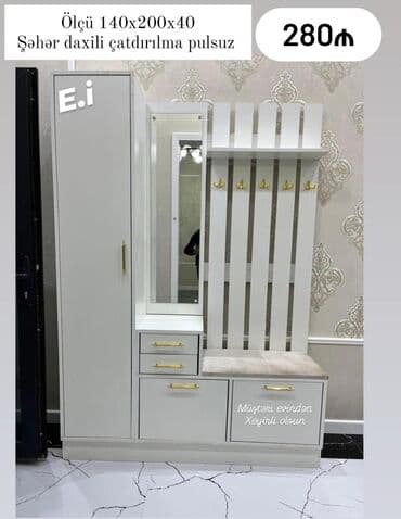 kalidor: Açılan, 1 qapı Düz dolab, Dəhliz dolabı, Rusiya — 15