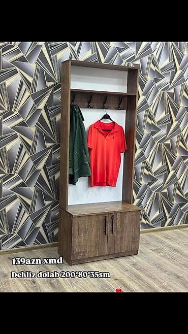 Yeni, 2 qapılı, Qəhvəyi, Açılan, Düz dolab lalafo.az -da Yeni, 2 qapılı, Qəhvəyi, Açılan, Düz dolab