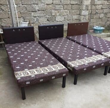 Çarpayı təzə Hazırı var Çatdırılma var 1 nəfərlik 50 manat 2