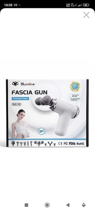 massager: Masajor, Vibro masajor, Bədən üçün, Yeni, Pulsuz çatdırılma — 4