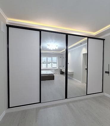Yataq otağı dəstləri: Yataq otağı mebel dəsti - Yumşaq başlıqlı, taxta karkaslı, qəhvəyi — 5