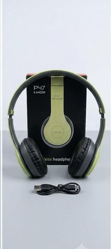 YENİ! P47 Wireless Bluetooth Qulaqliqlar (Heç işlanmayib, Qutuda) at lalafo.az YENİ! P47 Wireless Bluetooth Qulaqliqlar (Heç işlanmayib, Qutuda)