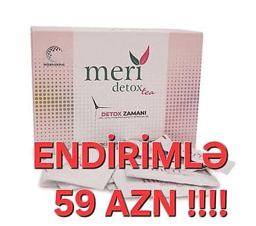 zeleniy cay: Meri Detox Tea – bitki tərkibli detoks çayı Məhsulun xüsusiyyətləri — 1