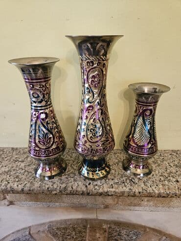 вазы для фруктов и конфет: Qüldan dekor suvenir vaza azerbaycan əl işidir. Vaza istənilən — 5