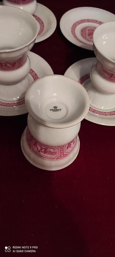 Qəhvə dəsti, rəng - Ağ, Farfor, Villeroy & Boch, Almaniya — 8