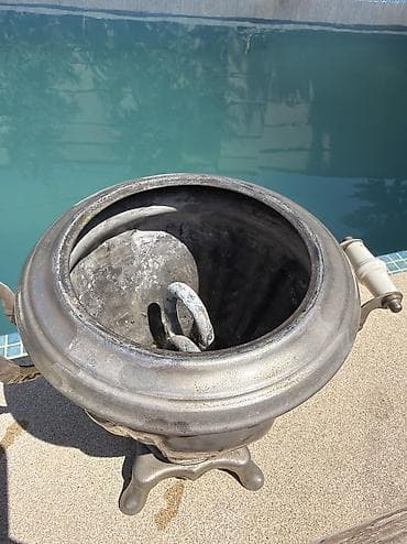 sam: Klassik metal kicik elektrikli samovar, sadece samovar ozu var kabeli — 4