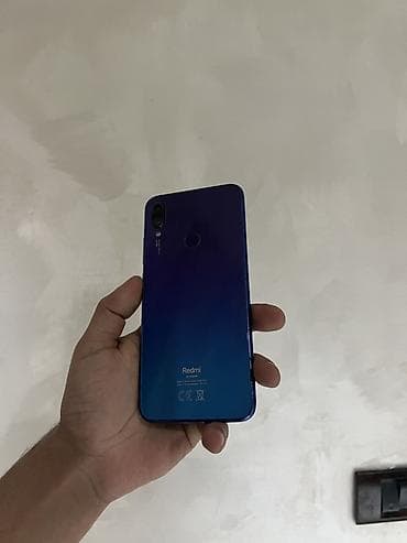 j 7: Redmi Note 7, 64 GB, rəng - Göy, Barmaq izi, Face ID — 6