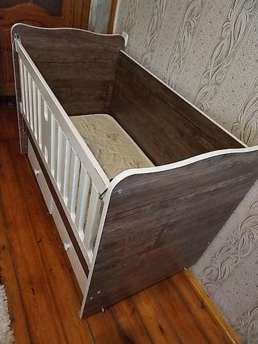 matras ucuz: Oğlan və qız üçün, Dördbucaq, Beşik, Dəstsiz, Matras ilə, Yellənmə mexanizmsiz — 2