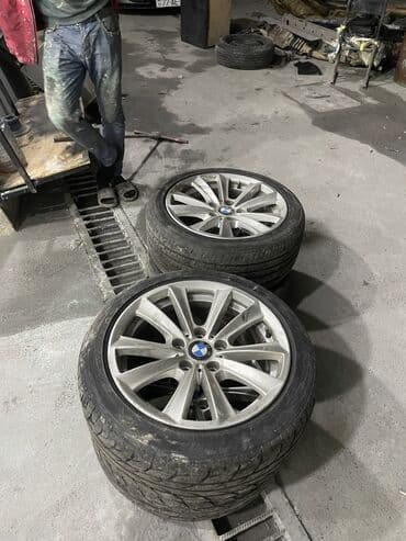 disk teker r18: 215-45-r17 disk teker Bmw f10 r 17 disk teker ideal veziyyetde BMW — 1