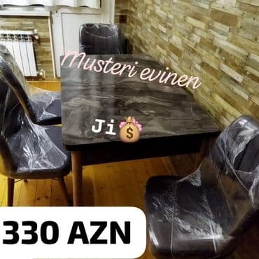 qorka mebel qiymetleri: Jurnal masası, Yeni, Açılmayan, Şüşə, Oval masa — 6