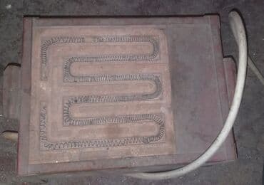 pletka: Üzərində yemək bişirmək üçün daş pletka bir dəfə işlənib yenidi — 1