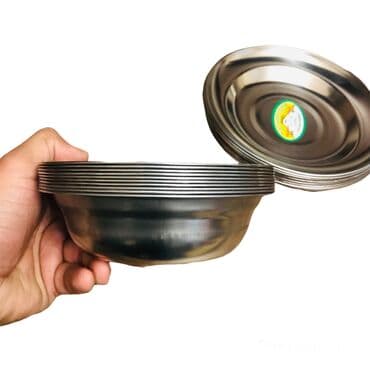 piknik oturacağı: Demir bosqab teze mallar Metal qab Demir bosqab Piknik qabi Bosqab — 3