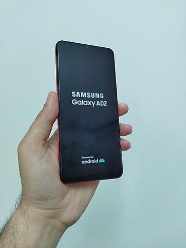 samsung a01 core ikinci el: Samsung Galaxy A02, 32 GB, rəng - Qırmızı, İki sim kartlı — 1