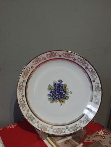 ayi tortu sekilleri: Tort və şiriniyyat qabı, rəng - Qızılı, Farfor — 4