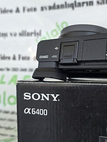 ikinci el telefon ayfon: Sony Alpha a6400 Gəlmədir Azərbaycanda istifadə olunmayıb. Video və — 3