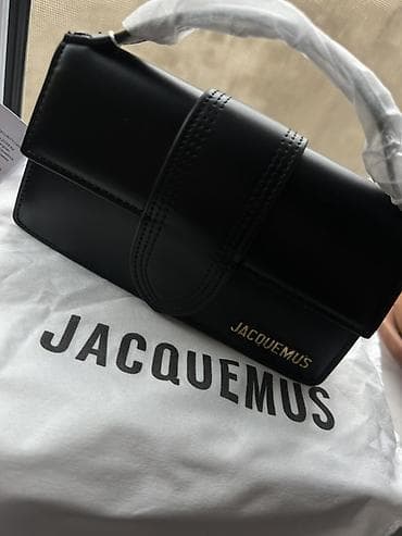 Digər aksesuarlar: Jacquemus qadın çantası premium deri – qara rəng Yepyenidir hediye de — 1
