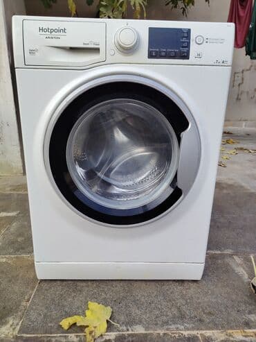 Paltaryuyan maşın Hotpoint Ariston, 7 kq, İşlənmiş, Avtomat, Qurutmasız lalafo.az -da Paltaryuyan maşın Hotpoint Ariston, 7 kq, İşlənmiş, Avtomat, Qurutmasız