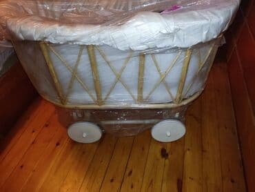 Oğlan və qız üçün, Yumru, Beşik, Dəst ilə, Matras ilə, Yellənmə mexanizmsiz lalafo.az -da Oğlan və qız üçün, Yumru, Beşik, Dəst ilə, Matras ilə, Yellənmə mexanizmsiz