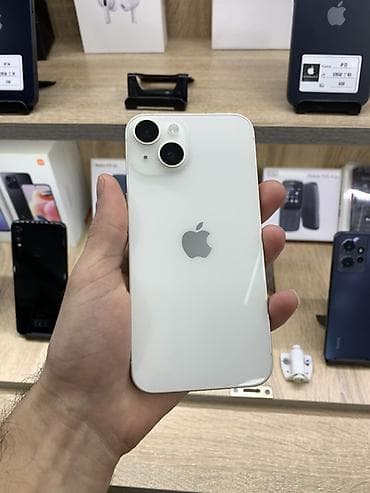 IPhone 14, 128 ГБ, Белый, Face ID at lalafo.az IPhone 14, 128 ГБ, Белый, Face ID