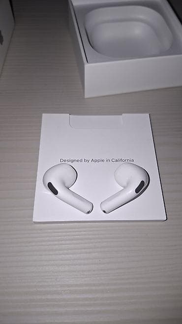 Qulaqcıqlar: Apple AirPods simsiz qulaqlıq (qutusuz cüt) original. - Model: Apple — 3