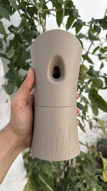 Avtomatik hava təravətləndirici dispenser - Rəng: bej - Dekor: alt — 3