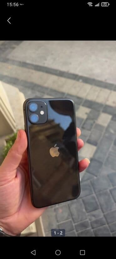 iphone 7 satış: IPhone 11, Qara, Face ID — 1