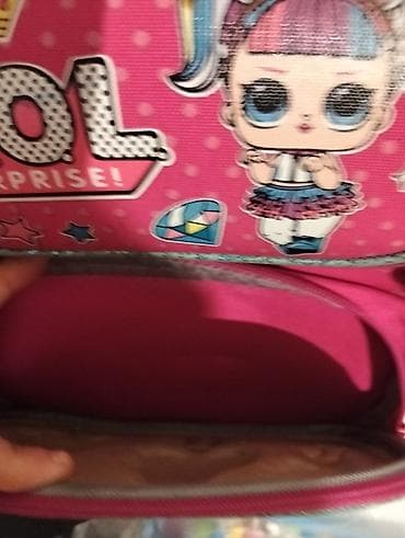 Məhsul: LOL Surprise temalı məktəb çantası - Rəng: çəhrayı, mavi — 2