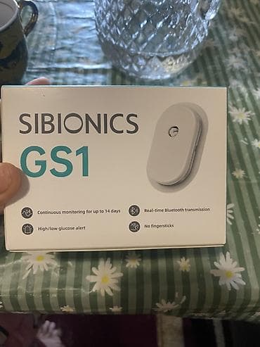 şamlar: SIBIONICS GS1 – davamlı qlükoza izləmə sistemi - 14 günədək fasiləsiz — 1