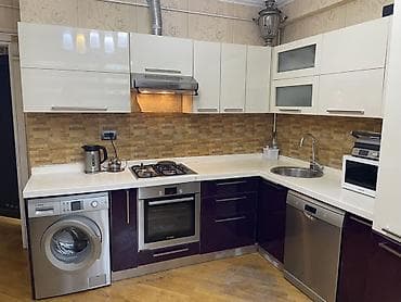 Ölçüsü 270x345 hündürlük 220 sm. Mətbəx üçün asma şkaf sistemi – Blum — 6