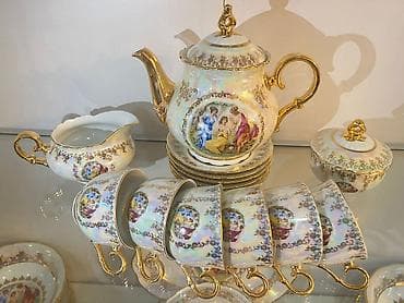 cay: Çay dəsti, Madonna, 6 nəfərlik, Çexiya — 1