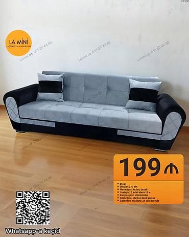 yataklar: Divan, Açılan, Bazalı, Şəhərdaxili pulsuz çatdırılma — 1