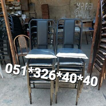 stol və stul dəstləri: Yeni, Plyaj, piknik stulu, Metal, Azərbaycan — 12