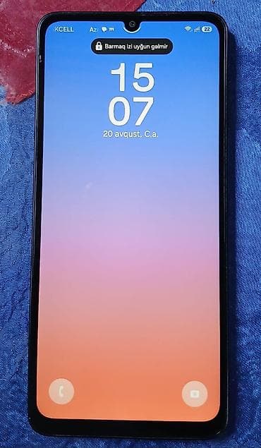 honor x7 pro: Samsung Galaxy A07, 128 GB, rəng - Göy, Barmaq izi — 3