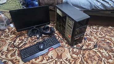 Komputer dəsti Tərkib: - Sistem bloku (ATX korpus, ön paneldə audio
