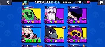 brawl stars account: Brawl Stars oyunu üçün güclü hesab oyunda həddindən artıq çox gözəl — 5