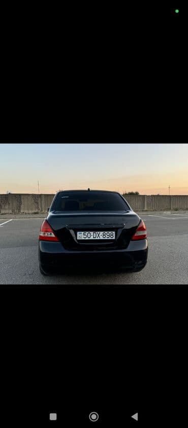 masin ucun uzlukler: Nissan Tiida sedan, qara rəng. - Ban növü: 4 qapılı sedan - Rəng — 6