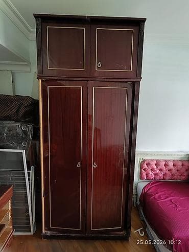 xonca desti: Klassik mebel dəsti - Yumşaq mebel: 1 böyük künc divan + 2 geniş — 3
