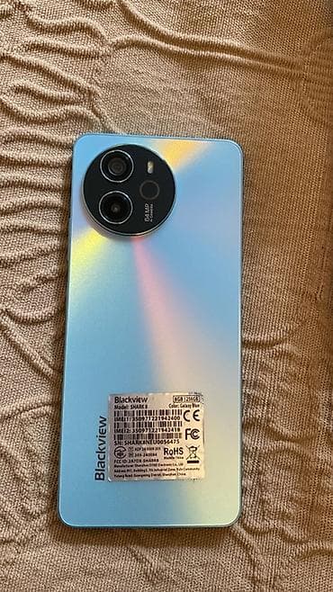 qoz çəkən: Təcili satılır🆘 Heç işlənməyib Blackview Shark 8 – Galaxy Blue rəngdə — 1