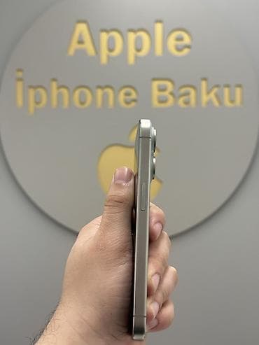 iphone 11 pro maxs: IPhone 15 Pro, 128 GB, Ağ, Zəmanət, Simsiz şarj, Face ID — 2