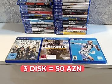 borderlands: Tək-tək 25azn(ps4)endirim yoxdu/ 3disk–50/60azn /2disk–50AZN Kredit — 9